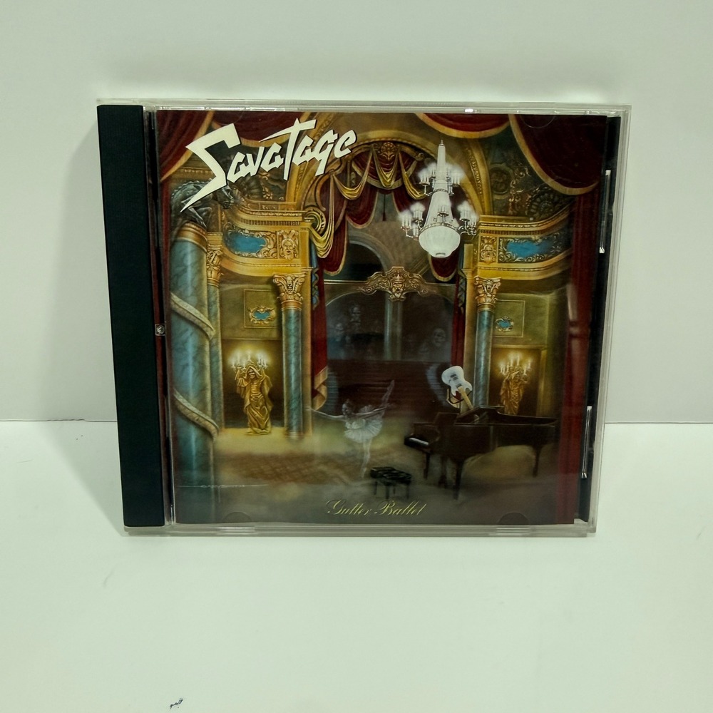 Savatage Gutter Ballet CD Music Album Heavy Metal Progressive Rock 1989